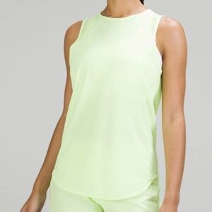 Lululemon NWT Sculpt Tank - Faded Zap Bright Yellow sz 2